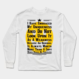 Totally Unique And Priceless Long Sleeve T-Shirt